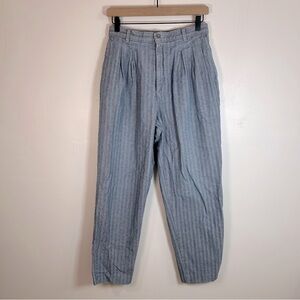 Vintage pleated striped Levi’s sportswear jeans